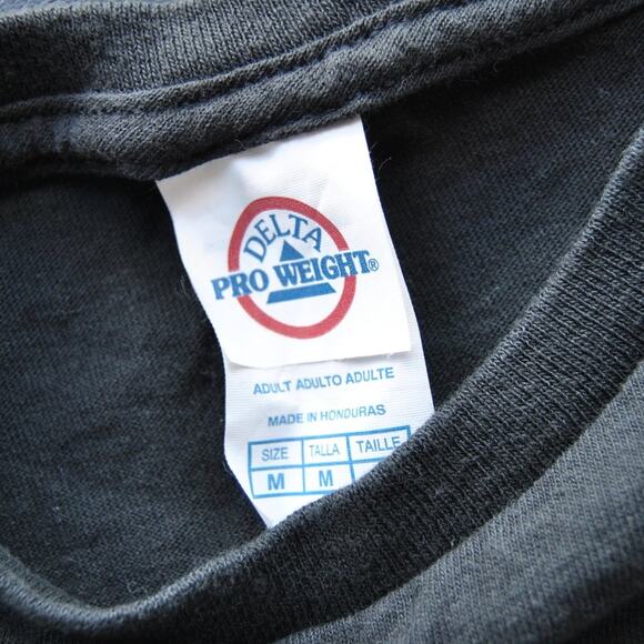 Welcome to Las Vegas Embordered Medium Black Short Sleeve Shirt - Picture 3 of 4